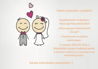 Rajzpályázat borítóképe