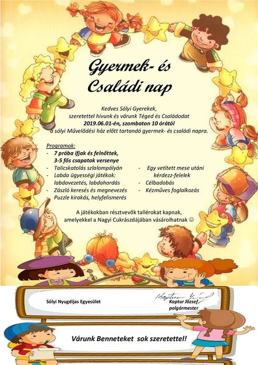 'Gyermek- és Családi nap' cikk borítóképe