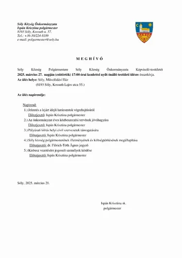 Meghívó