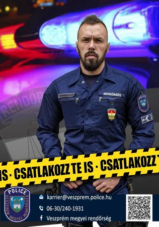 Legyél Te is rendőr! Februárban indul a képzés! borítóképe