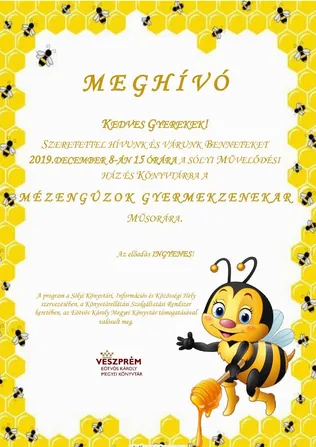MÉZENGÚZOK gyermekzenekar műsora borítóképe