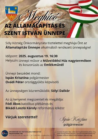 Államalapítás Ünnepe borítóképe