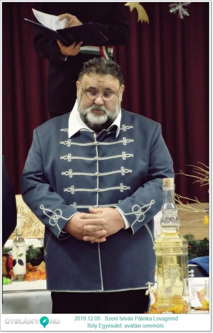 Szent István Pálinka Lovagrend alakuló és avatási ceremónia
